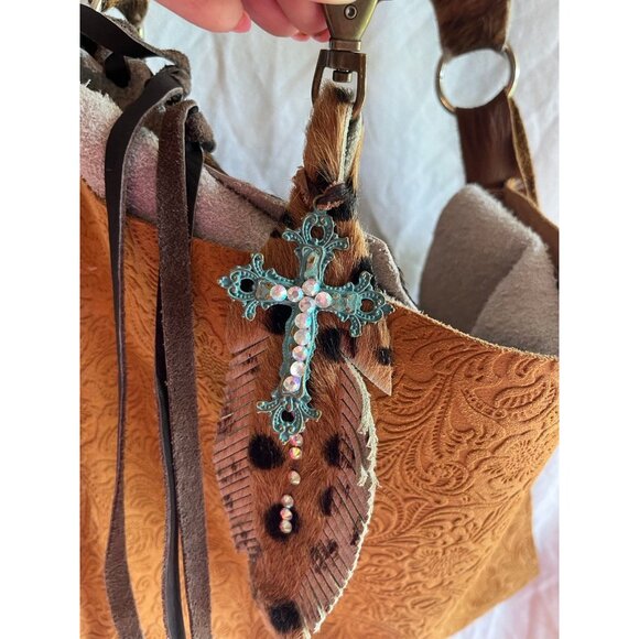 Real Leather and cowhide purse - Picture 11 of 12